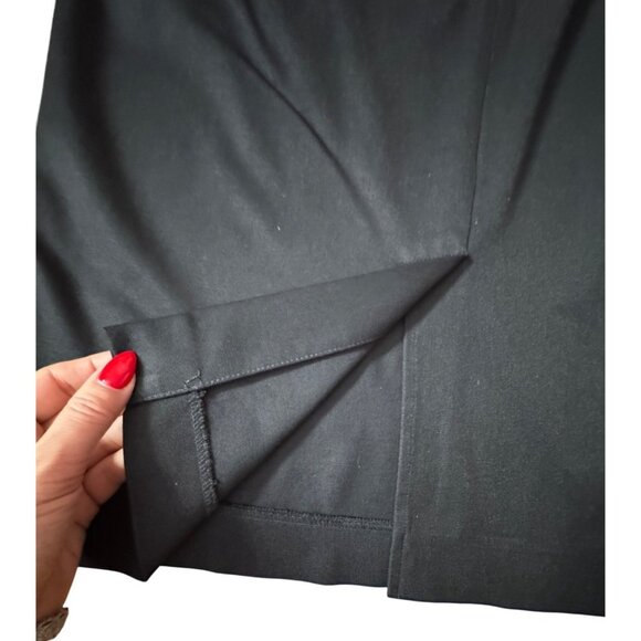 Banana Republic Black Stretch Skirt Size 10 Classic Basic Work Office Secretary - Picture 5 of 8